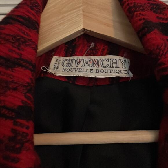 Givenchy plaid blazer jacket 80s - Picture 7 of 12